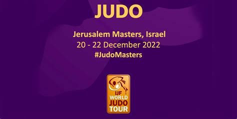 ijf judo schedule